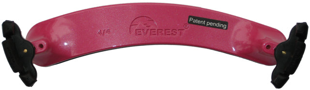 Spring Everest  Violin Shoulder Rest, Hot Pink